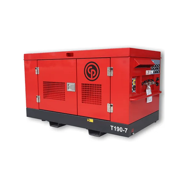 Chicago Pneumatic T190-7, 190 cfm Skid Mounted Diesel Compressor Chicago Pneumatic T190